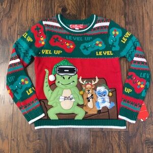 33 Degrees Level Up Holiday Gaming Sweater